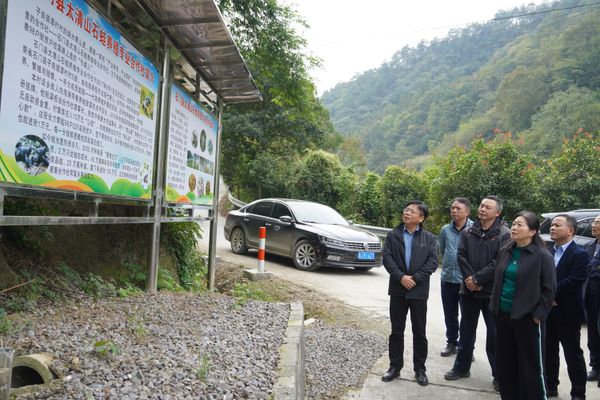 張皓赴石門縣譚村村調(diào)研指導鄉(xiāng)村振興工作